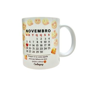 CANECA NATALINA COM NOME